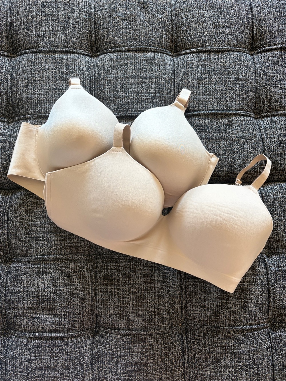 Two SOMA Nude Bras size 38DDD